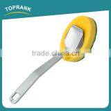 Toprank Eco Friendly Household Cleaning Tools Long Handle Cleaning Sponge Brush Pan Pot Dish Scrub Green Kitchen Scouring Pad thumbnail-2