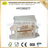 2015 china supplier wholesale natural wooden house model