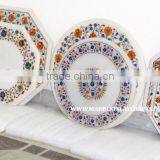 Handmade Biggest Manufacturer of Marble Inlay Coffee Table Tops thumbnail-1