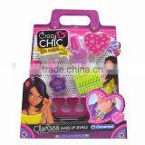 New Play Cosmetics Set For Girls Fashion Makeup Kit Fashion Design Kit for Kids thumbnail-1