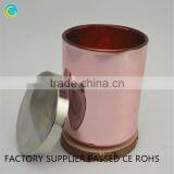 Decorative Glass Candle Holder Pink Sliver thumbnail-6