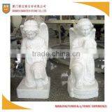 Royal White Elephant Carving Sculpture for Outdoor thumbnail-3