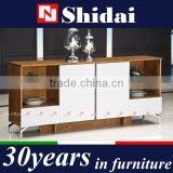 Kitchen Sideboard Buffet Storage Cabinet Serving Table White Dining Room H-823 thumbnail-1