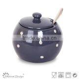 Ceramic Dots Sugar and Creamer Top Selling Creamer thumbnail-4