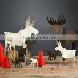 Gaint Xmas Tree, Wooden Carved Tree With Paint, Christmas Wooden Works of Art thumbnail-1