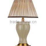 BISINI Luxury Decorative Gilding Ceramic Table Lamp For House thumbnail-2