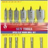 6pcs Flat Wood Bits Set thumbnail-1