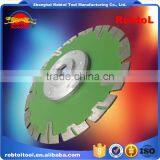7" 180mm Aluminum Flange Diamond Blade Turbo Deep Tooth Triangle Grinding Wheel Stone Tile Saw Blade Cutting Marble Abrasive thumbnail-4