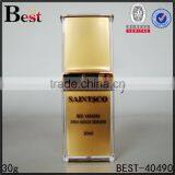 Unique Design Empty Fancy Square Triangle Shape Gold Lotion Acrylic Bottle 15ml 30ml 50ml Lotion Bottle thumbnail-2