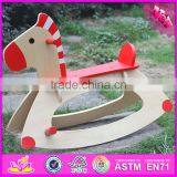 2016 New Design Baby Funny Toy Wooden Rocking Horses for Sale W16D088 thumbnail-2