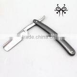 Stainless Steel Folding Straight Barber Razor With Stainless Steel Blade thumbnail-1