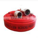 Red Long Lifetime Fire Hose With Coupling thumbnail-3