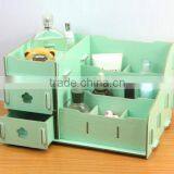 Wooden Pen Holder Cosmetic Craft Box thumbnail-3