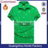 Green Color Embroidered Apparel Clothing Wholesale 200 Gsm Polo T-shirt Clothing