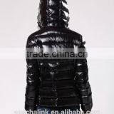 Newest Urban Women High Quality Black Ski Down Coat Customzied thumbnail-5