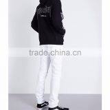 Oversized Fit Hoodies Long Sleeves Cotton Blends Fleece Logo Print Kangaroo Pocket Hoodies Ribbed thumbnail-6
