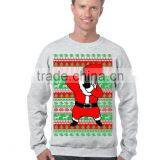 Wholesale Ugly Christmas Hand Knitting Cotton Pullover Sweater Designs thumbnail-3
