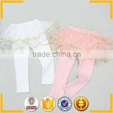 2015 New Cotton Children Leggings With Lace Many Color Girls Leggings thumbnail-2