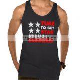 Hot Sale Custom Logo Breathable Summer Muscle Tank Top thumbnail-1