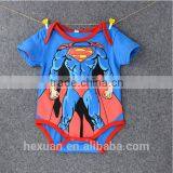 New Design 4 Pack Short Sleeve Funny Baby Romper thumbnail-2