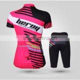 BEROY Coolmax Compression Bicycle Cycling Clothing, Women Cycling Short Jersey Set thumbnail-2