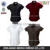 Ladies Short Sleeve Easy Care Dri Fit Work Shirt thumbnail-1