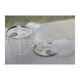 Cup Shape Transparent PP Can Easy Open End Plastic Tube for Dried Food thumbnail-1
