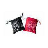 100% Cotton Drawstring Pouch Custom Printing , Recyclable Bags thumbnail-1