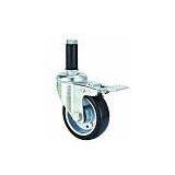 High Quality 5 Inch Expanding Adapter Stem Swivel Caster With TPR Wheel thumbnail-2