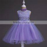 Newest Frock Design Beautiful Model Modern Kids Ball Gown Western Dresses for Girls thumbnail-4