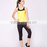 Fitness Clothing Mesh Capri Yoga Pants thumbnail-4