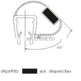 Magnetic Shower Door Seal Strip for Couping 90 Degree Glass Doors thumbnail-2