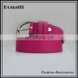 new design purplish red embellished belt for woman