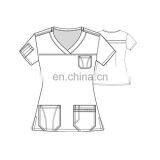 China Supplier Medical Scrub Top Manufacturers UK thumbnail-4