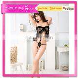 Women Sexy Hot Image Sexy Lingerie Transparent Lace Ladies Underwear thumbnail-1