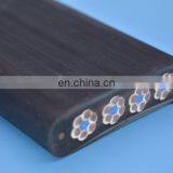 Flat Cable for Cranes 4 8 12 16 20 24 32 Cores Festoon Cable With Steel Wire thumbnail-2