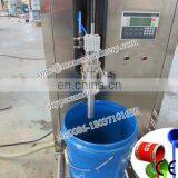 Semi-auto Paint Weight Filler+Capping Machine