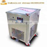 Factory Supply Roll Fried Ice Cream Machine With Single Pan / Fruit Fry Ice Cream Machine thumbnail-6