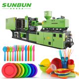 China sunbun 140T small automatic plastic injection molding/ moulding machine with servo motor