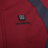 Red Casual Heated Jacket thumbnail-2