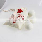 Medium Size 3pcs Set Smart Sheep Dryer Balls China Supplier Wholesale White 7cm Wool Ball thumbnail-4