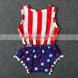 Boutique Kids Rompers Onesie Floral Soft Newborn Baby Clothes thumbnail-5