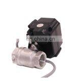 Sep Shipping Free 2 Way Valve DN15-25 AC 220V DC Electric 24V Water Control Valves Motor Drive Flow Control Motorized Ball Valve thumbnail-6