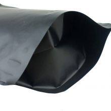 100 Matte Double Color Vertical QuickQlick Repeatable Seal Bags (12 X18 cm X7.1 (4.7 Inches), Black) thumbnail-2