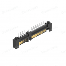 Denentech SATA 7+15 P Male Straight Double Leg With Harpoon Dip 2.10 Connector thumbnail-4