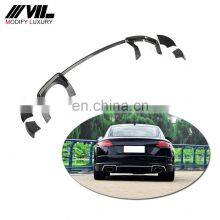 Carbon Fiber Rear Bumper Diffuser for Audi TT RS MK3 8S 2016-2018 thumbnail-1
