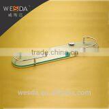 Stainless Steel Wall Shelf High Quality Front Glass Shelf (C002) thumbnail-1