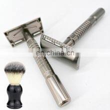 Personal Care Shaving Products Black Metal Barber Shaving Razor for Men Shaver thumbnail-5