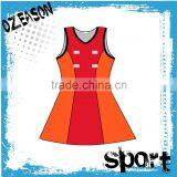 Custom Netball Skirts Sublimated Netball Dress Netball Uniforms Supplier's Choice thumbnail-1