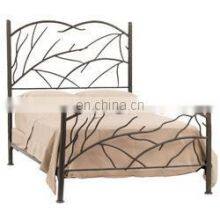 Black Colour Metal Bed thumbnail-4
